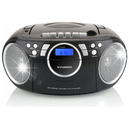 BOOMBOX HYUNDAI 788B USB AUX CD MP3 WYŚWIETLACZ