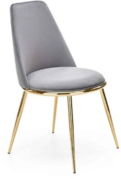 Krzesło k460 popiel (tkanina velvet) halmar
