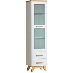 Witryna słupek na nóżkach Sven SV4 sosna andersen