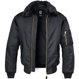 kurtka flyers MA2 JACKET FUR COLLAR black-4XL