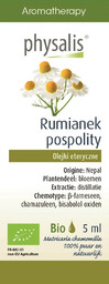 PHYSALIS Olejek Eteryczny Rumianek Pospolity (Echte Kamille) Bio