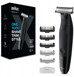 Braun Series X, trymer do brody i ciała