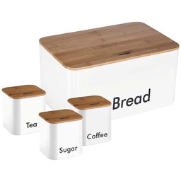 CHLEBAK Z ZESTAWEM POJEMNIKÓW KUCHENNYCH KINGHOFF KH-1026