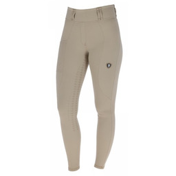 Covalliero Legginsy zimowe damskie AW26 - beige