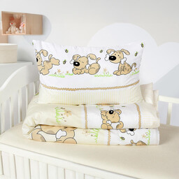 Škodák Pościel dziecięca bawełniana do łóżeczka PIES