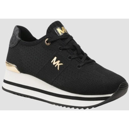 MICHAEL KORS Czarne sneakersy damskie Monique Knit Trainer
