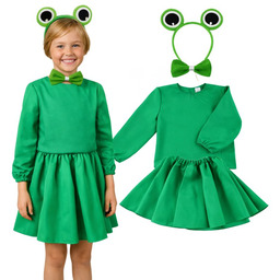 Strój Żabki żaba WIOSNA r. 122 cm spódniczka