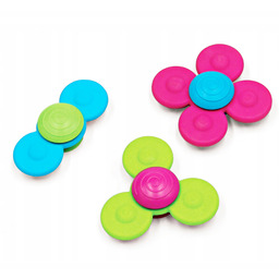 Wirujące przyssawki Fat Brain Toys 3 sztuki