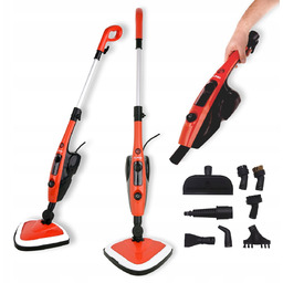 Mop Parowy 2w1 Myjka Parowa 1500W Do Podłóg