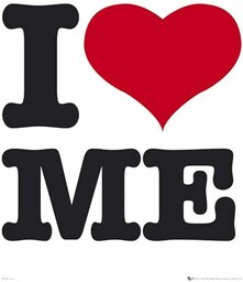 Mini plakat ''I Love Minions Despicable Me'' +