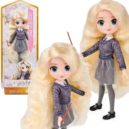 Harry Potter Lalka figurka z różdżką Luna Lovegood