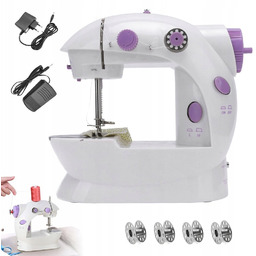 MASZYNA DO SZYCIA MINI 2 PRĘDKOŚCI PEDAŁ MANUALNA/AUTOMATYCZNA