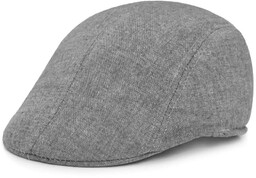 Lekki Kaszkiet Męski - Pako Jeans - Popielaty