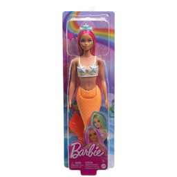 Barbie, Lalka Syrenka pomarańczowy ogon, HRR05