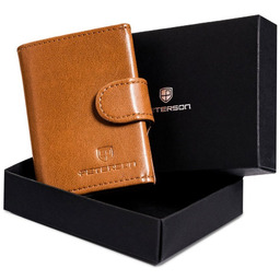 Mały portfel na karty i systemem RFID Protect