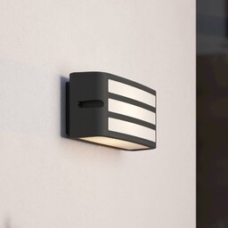 EGLO Kinkiet zewnętrzny Camarda, możliwość ściemniania, czarny, aluminium