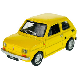 KOLEKCJA PRL FIAT 126P MALUCH ŻÓŁTY 1:43