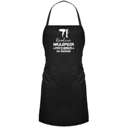 Najlepsza fryzjerka + imię fartuch na prezent