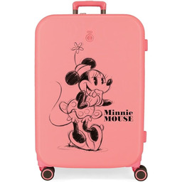 Disney Mickey Happiness Potrzebny, Koral, Maleta mediana, średnia