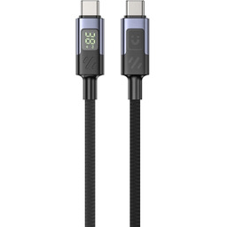 Unitek Przewód USB-C PD 60W 480Mbps z wyświetlaczem