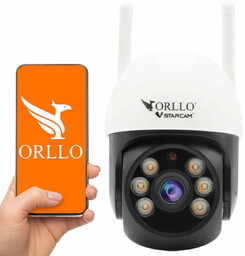 Orllo Kamera IP obrotowa zewnętrzna WiFi Z16