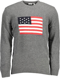 SWETER POLO US GREY MAN