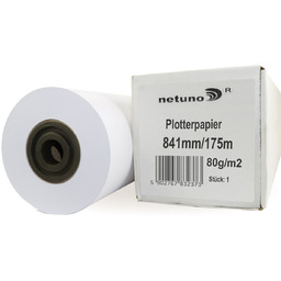 Papier do plotera w roli A0 841/175mb 80g