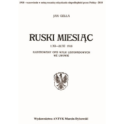 Ruski miesiąc 1/XI - 22/XI 1918 Ilustrowany opis