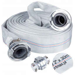 Wąż Strażacki Parciany Do Wody Czystej Szamba 2"