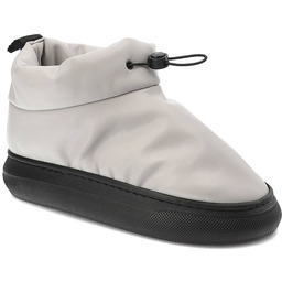 Venezia Szare Botki Ocieplane Buty Damskie