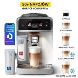 Philips Ekspres PHILIPS LatteGo Pro 8000 EP8757/20 Café