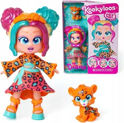 KOOKYLOOS Pet Party Diana LALECZKA LALKA AKCESORIA PREZENT