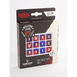 Kości Stranger Things - Hellfire Club 16mm D6