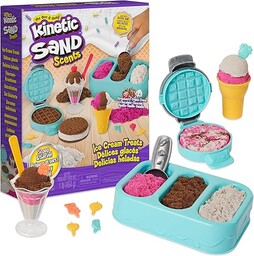 Kinetic Sand - Lodowe specjały, zestaw 3 kolorów