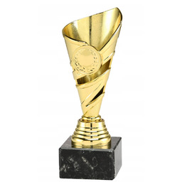 Puchar / Statuetka- tabliczka z grawerem Trofeum złote
