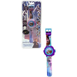 LEXIBOOK Zabawka zegarek z projektorem Kraina Lodu II