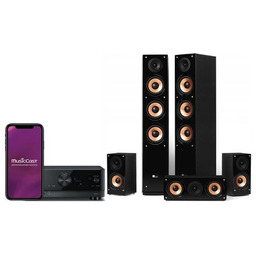 YAMAHA Kino domowe RX-V4A + PURE ACOUSTICS Nova