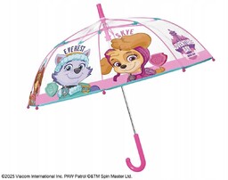 Parasol przeciwdeszczowy transparentny dziecięcy Psi Patrol PERLETTI 75157