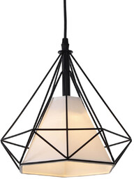 Druciana LAMPA wisząca NOLA LP-076/1P BK Light Prestige