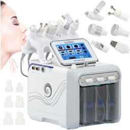 Hydradermabrazja oczyszczanie wodorowe infuzja tlenowa hydrogen 6w1