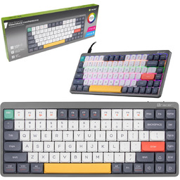 TRACER TRAKLA47279 Klawiatura mechaniczna FINA 84 szara