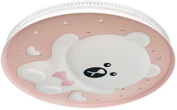 Lampa do pokoju dziecka BEAR PINK 34W LED
