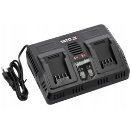 Ładowarka Akumulatorowa Yato Podwójna 18V Yato do Baterii