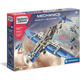 Clementoni 60950 Laboratorium Mechaniki Samoloty i Helikoptery Zestaw