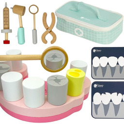 CLASSIC WORLD Zestaw Małego Dentysty Walizka Lekarza 18