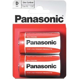 Trwałe baterie R14 C - 2 szt. (Panasonic)