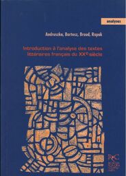 INTRODUCTION A L''ANALYSE DES TEXTES LITTERAIRES FRANCAIS DU