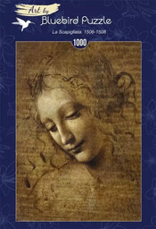 Puzzle 1000 Leonardo Da Vinci, La Scapigliata -