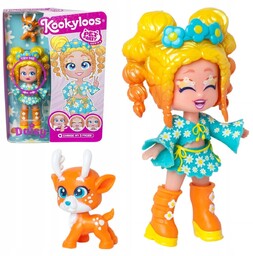 KOOKYLOOS DAISY LALECZKA FIGURKA ZWIERZAK JELONEK PREZENT PARTY