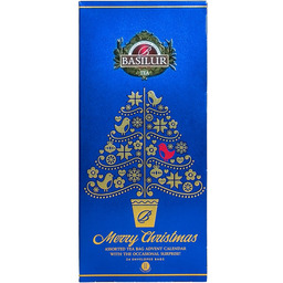 Basilur Christmas Advent Calendar Vii Zestaw Herbat Świąteczny